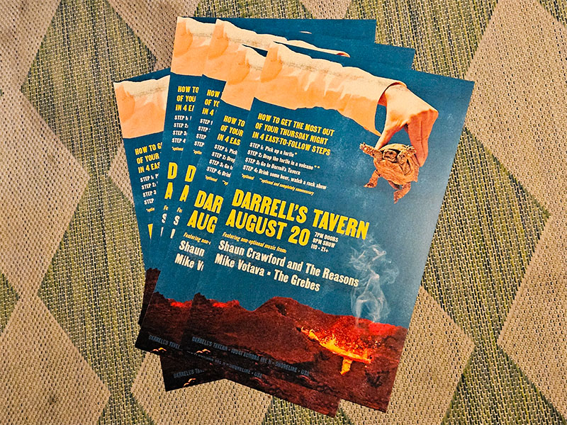 Darrell's Tavern Poster 10 darrells poster prints v01 blog